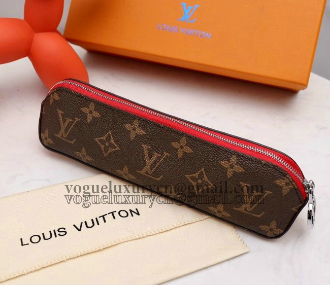 Louis Vuitton Pencil Pouch Elizabeth Monogram/Red 2022