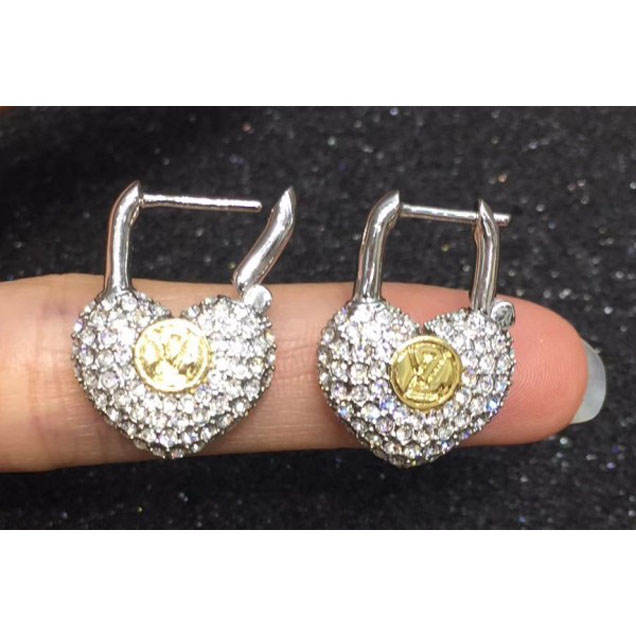 Louis Vuitton Crazy In Lock Strass Earrings M67276 2018