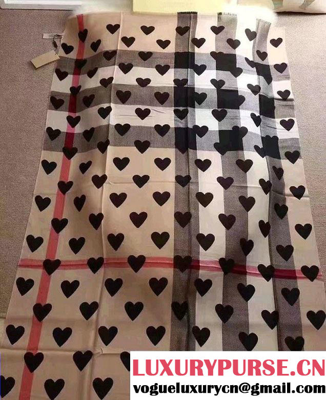 Burberr Cashmere Scarf 2017
