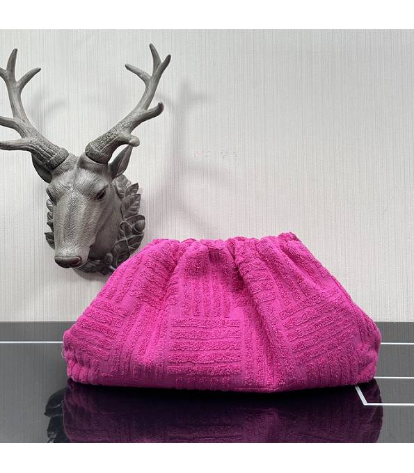 Bottega Veneta Cloud Rose Red Original Fabric Pouch