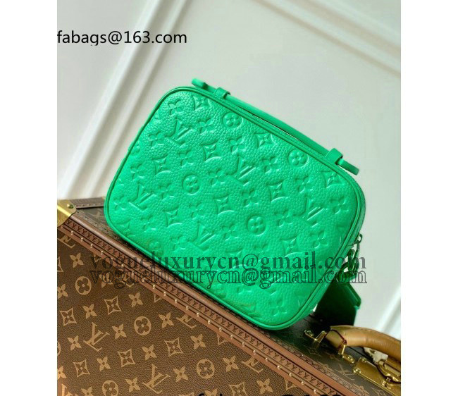 Louis Vuitton S Lock Messenger Bag in Monogram Leather M58489 M20904 Minty Green 2022