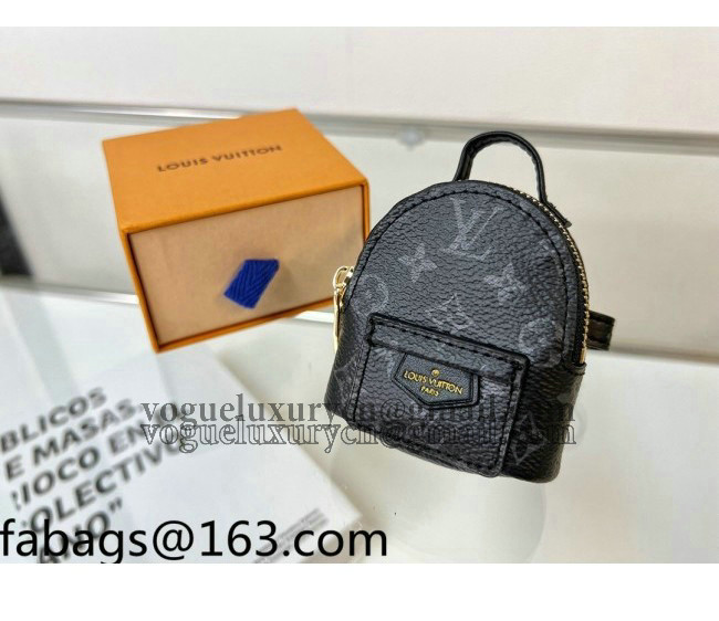 Louis Vuitton Party Palm Springs Pouch Bracelet in Black Monogram Canvas 2022 02