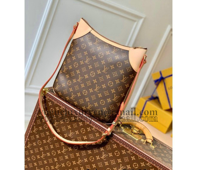 Louis Vuitton Vintage Odeon MM Bag in Monogram Canvas M56389 Nude 2022