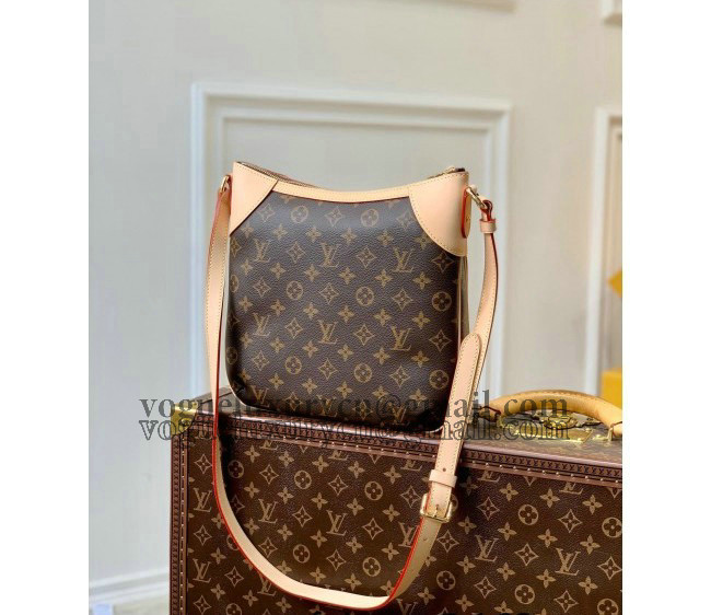 Louis Vuitton Vintage Odeon PM Bag in Monogram Canvas M56390 Nude 2022