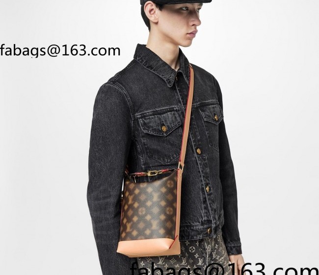 Louis Vuitton Men's Hobo Cruiser Bag in Blurry Monogram Canvas M46241 2022