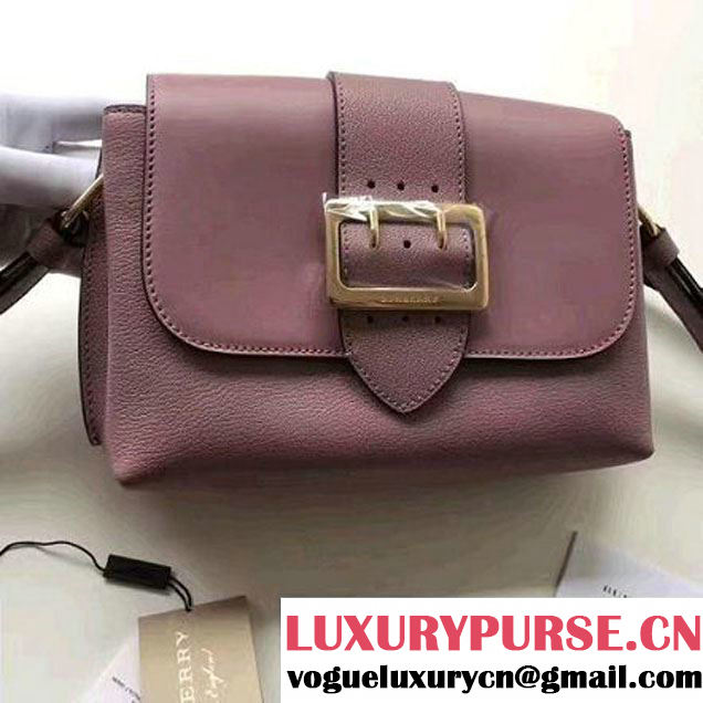 Burberry Buckle Crossbody Bag in Pink Calf Leather 2017 (2A016-7042506 )