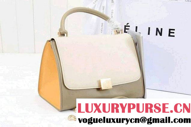 Celine Trapeze Tricolor Bag 2014