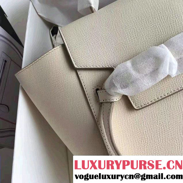 Celine Belt Tote Small Bag in Epsom Leather