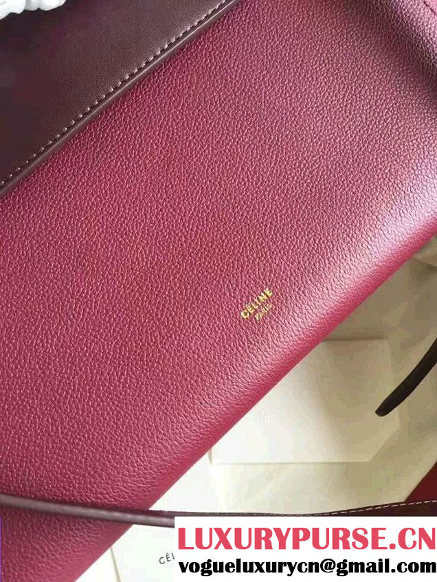 Celine Belt Tote Small Bag in Epsom Leather