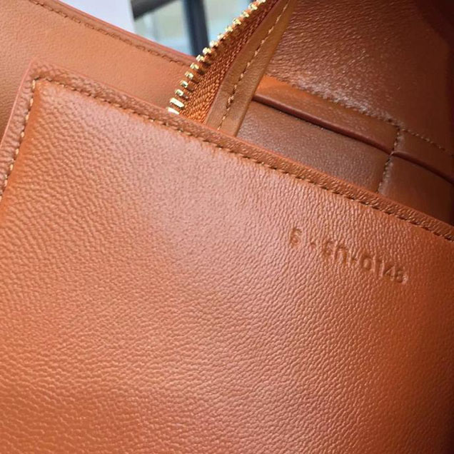 Celine Belt Top Handle Mini Bag Smooth Calfskin Leather Pre-Fall Winter 2016 Collection Tan