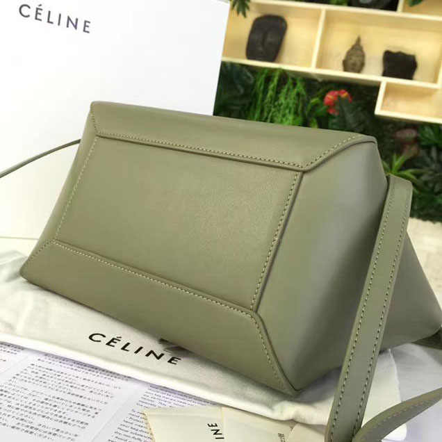 Celine Belt 24cm Bag Grained Calfskin Pre-Fall 2017 Bag Collection Olive