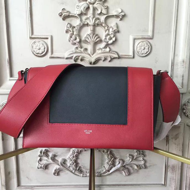 Celine Frame 25cm Bag Smooth Calfskin Pre-Fall 2017 Bag Collection Poppy Black