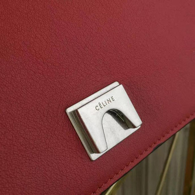 Celine Frame 25cm Bag Smooth Calfskin Pre-Fall 2017 Bag Collection Poppy Black