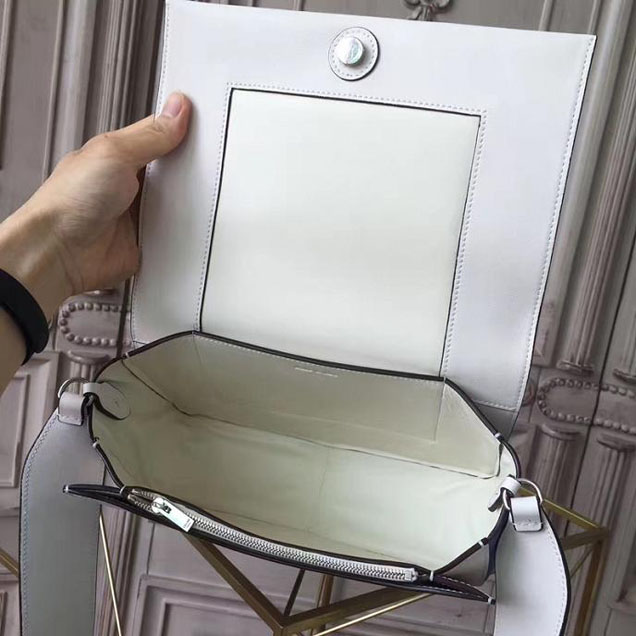 Celine Frame 25cm Bag Smooth Calfskin Pre-Fall 2017 Bag Collection White Inky Blue