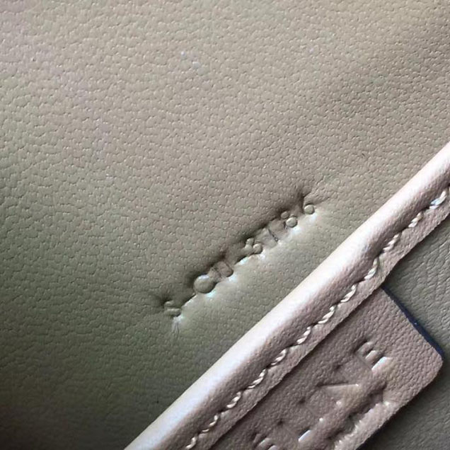 Celine Nano Luggage 20cm Bag Smooth Calfskin Nubuck Spring 2017 Collection Light Khaki Multicolor