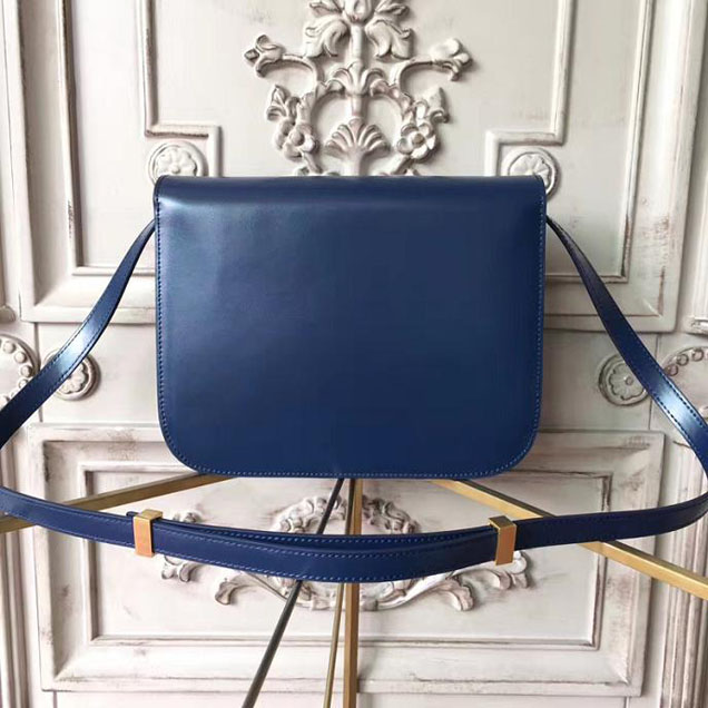 Celine Classic Box 23cm Bag Smooth Calfskin Pre-Fall 2017 Bag Collection Navy Blue