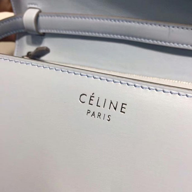 Celine Medium Classic Box Bag Sky Blue