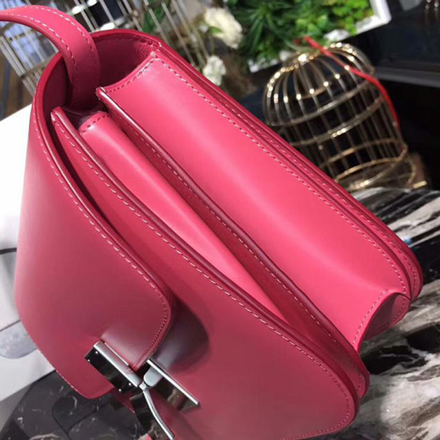 Celine Medium Classic Box Bag Rose Carmine