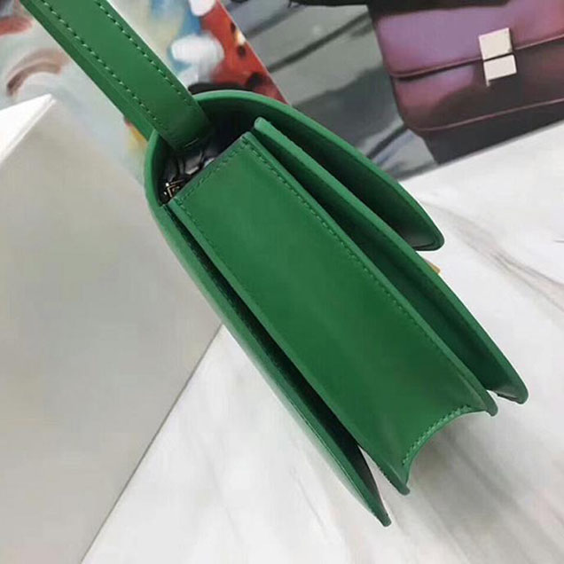 Celine Medium Classic Box Bag Grass Green