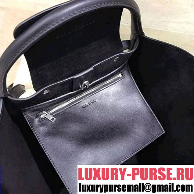 Celine Small Big Bag With Long Strap in Smooth Calfskin Black 2018 (1A021-7120606 )