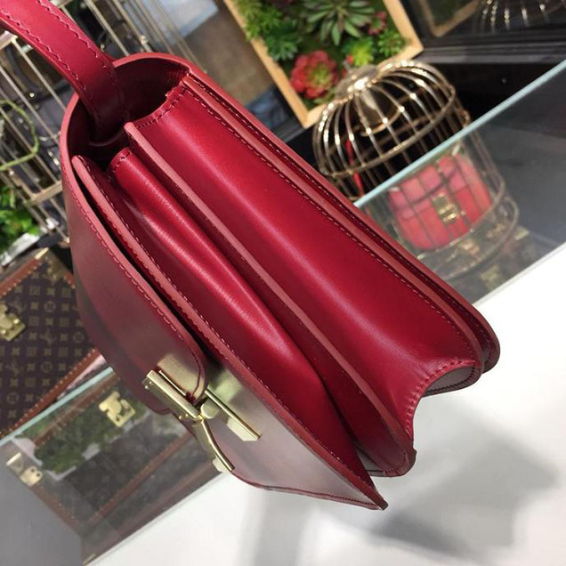 Celine Classic Box Bag Smooth Calfskin Spring Summer 2018 Collection Red