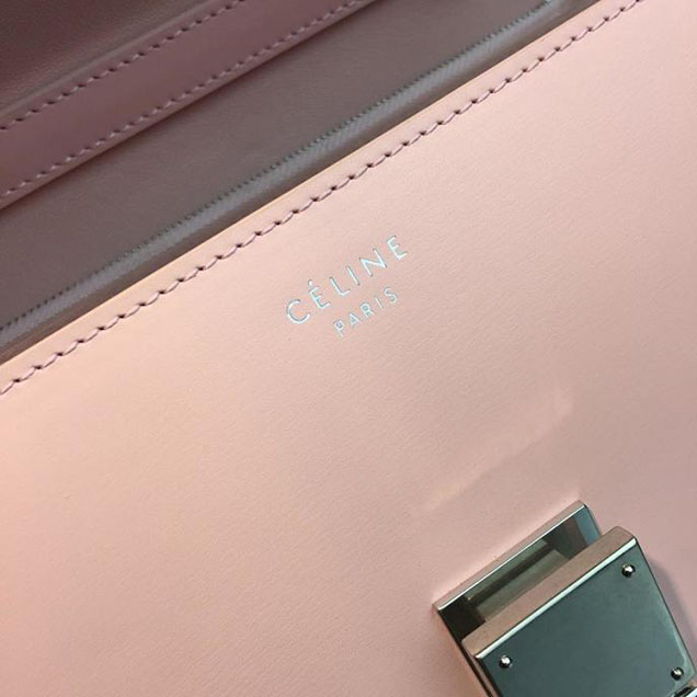 Celine Classic Box Bag Smooth Calfskin Spring Summer 2018 Collection Pink