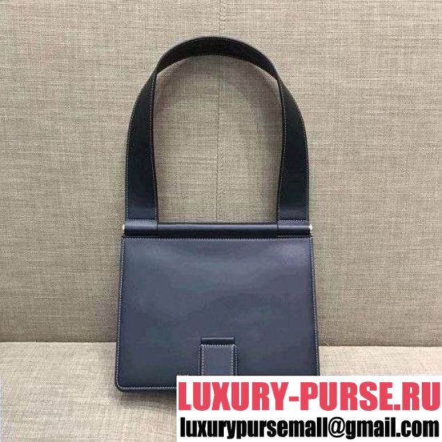 Celine Small Tab Bag in Satinated Natural Calfskin Deep Green 2018 (1A021-8030215 )
