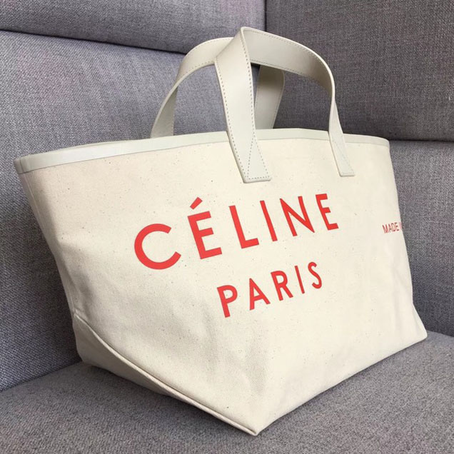 Celine MEDIUM MADE IN TOTE IN TEXTILE 83181