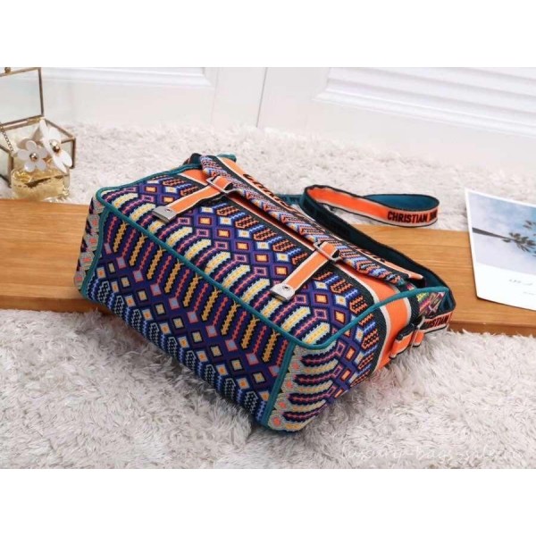 Dior Multi-Coloured Canvas Diorcamp Messenger Bag 2019