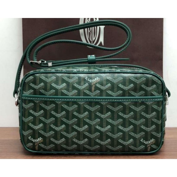 Goyard Camera Case Shoulder Bag Green