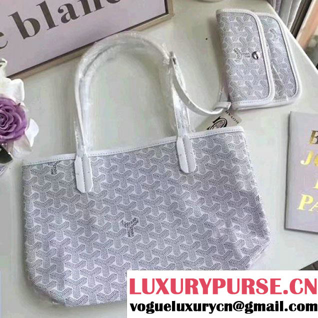 Goyard Mini Saint Louis Bag White (1A171-7103022 )
