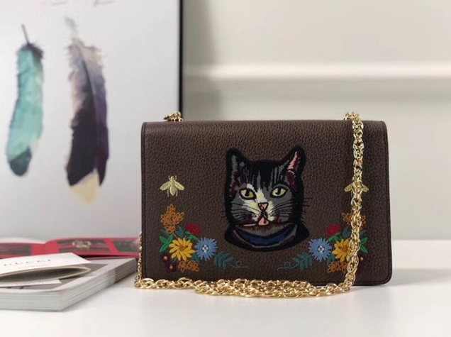 Gucci Dionysus GG original canvas super mini bag 499617 Chocolates