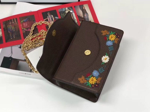 Gucci Dionysus GG original canvas super mini bag 499617 Chocolates