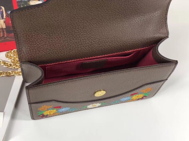 Gucci Dionysus GG original canvas super mini bag 499617 Chocolates