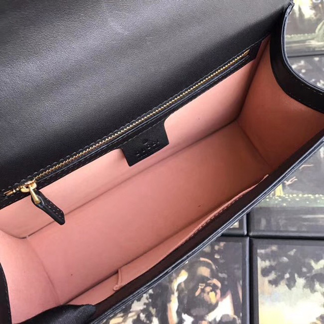 Gucci Sylvie GG velvet small shoulder bag 524405 Chocolates