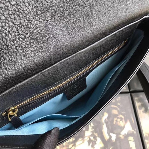 Gucci Medium double shoulder bag 524822 black