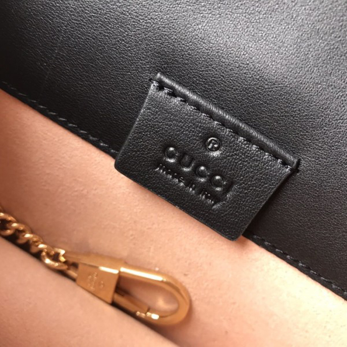 Gucci Sylvie Velvet Chain Bag 494642 Red 2018