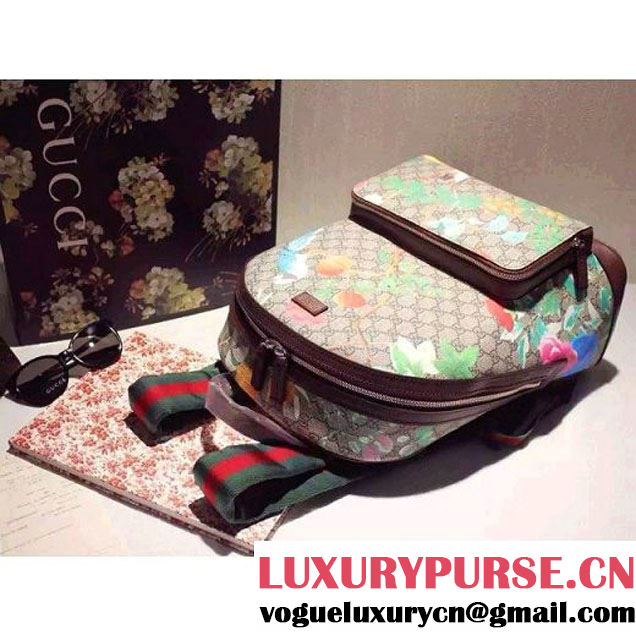 Gucci Tian GG Supreme backpack 428027 Spring Summer 2016 (SPM-6032104 )