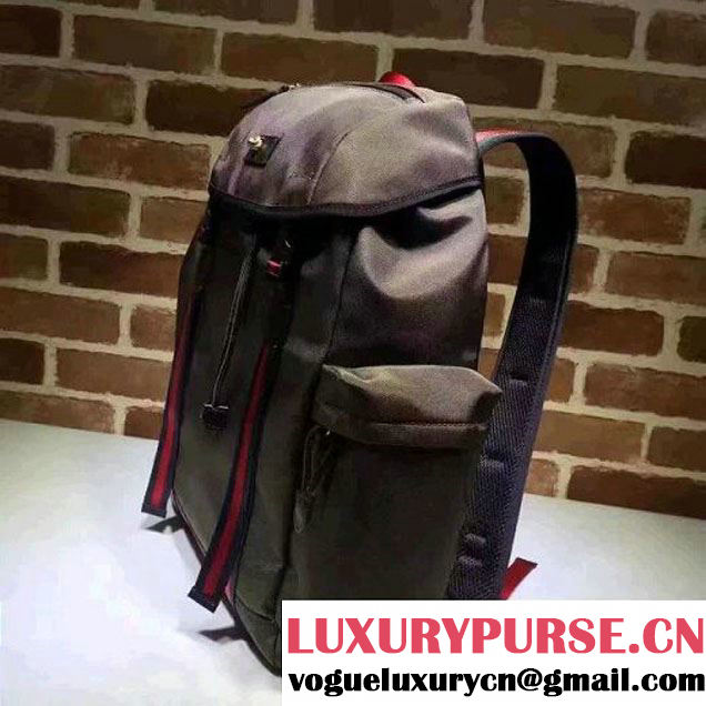 Gucci Techno Canvas Techpack 429037 Military green 2016 (XYS-6120103 )