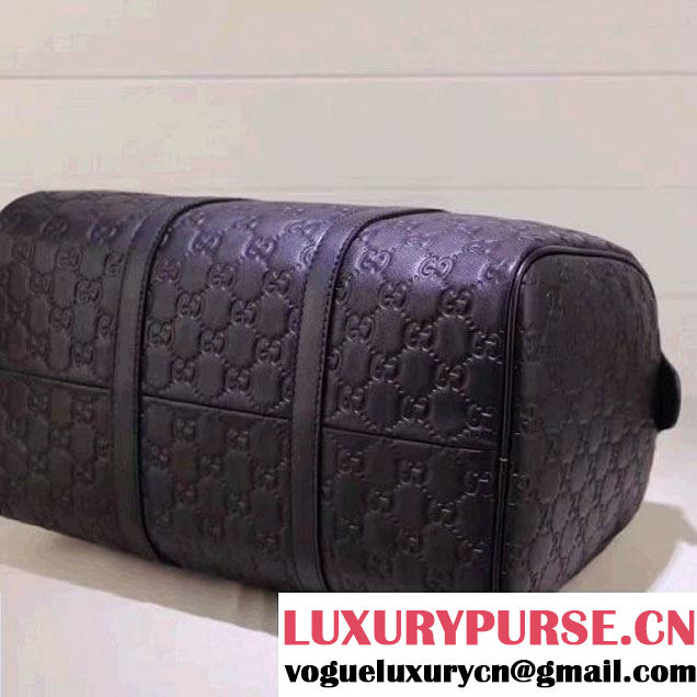 Gucci Soft Gucci Signature Boston Bag 193603 Black (XYS-6121911 )