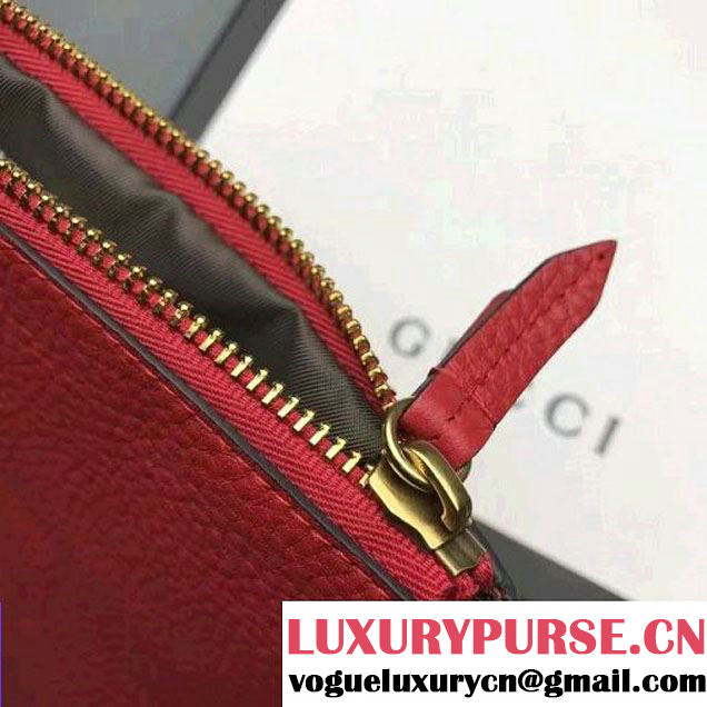 Gucci Animalier Pouch 460187 Bee Red 2017 (DC-7021701 )