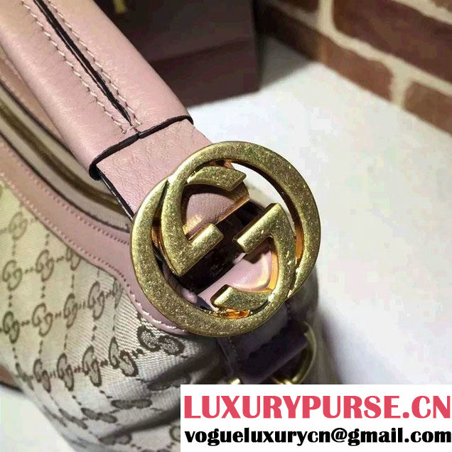Gucci Miss GG Original GG Hobo Bag 326514 Nude Pink