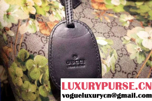 Gucci GG Blooms Reversible Leather Tote Medium Bag 368568 2016