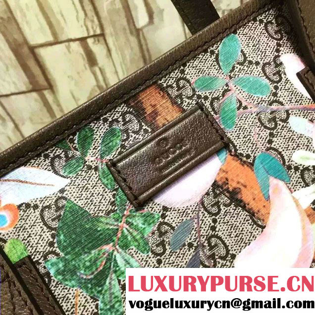 Gucci GG Supreme Canvas Tote Bag 211137 Tian Coffee 2016