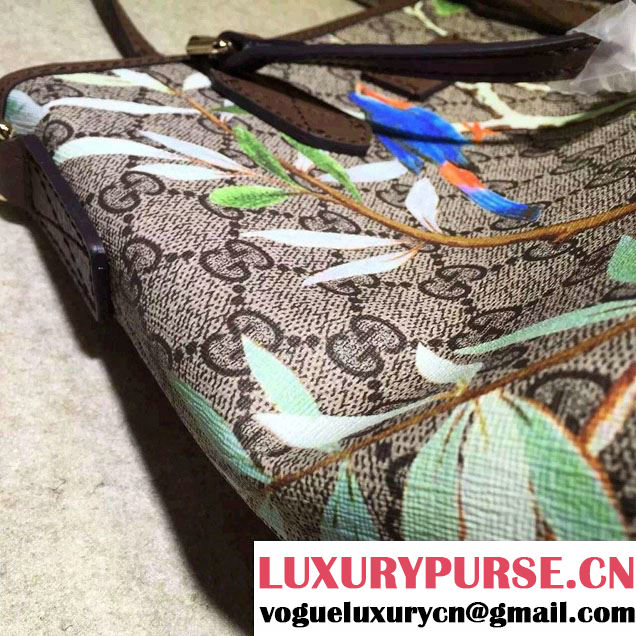 Gucci GG Supreme Tote Small Bag 429019 Tian Coffee 2016