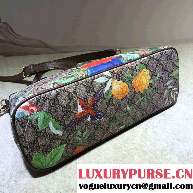 Gucci GG Supreme Tote Small Bag 429019 Tian Coffee 2016