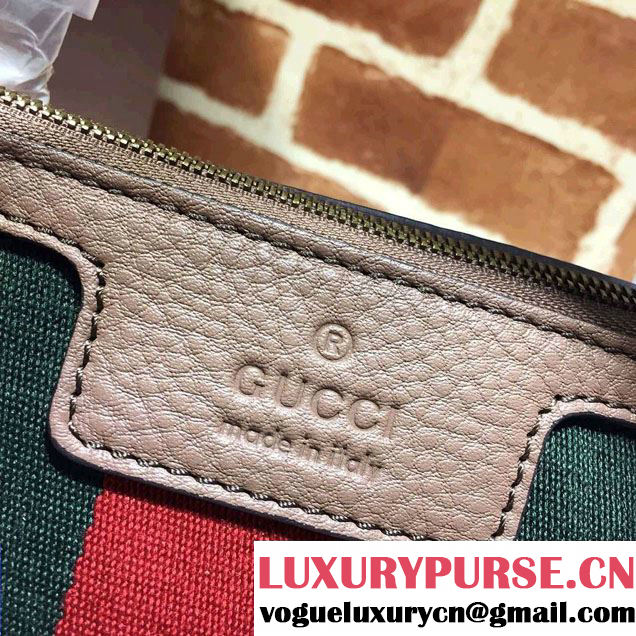 Gucci Rania Original GG Canvas Top Handle Small Bag 353114 Camel