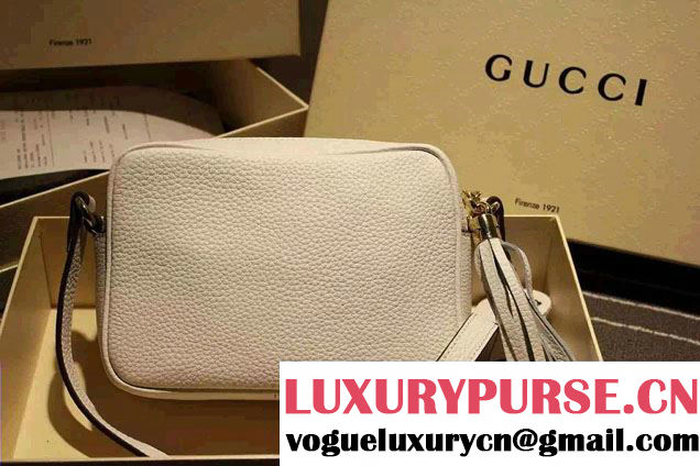 Gucci Soho Leather Disco Small Bag 308364 Off-White 2015