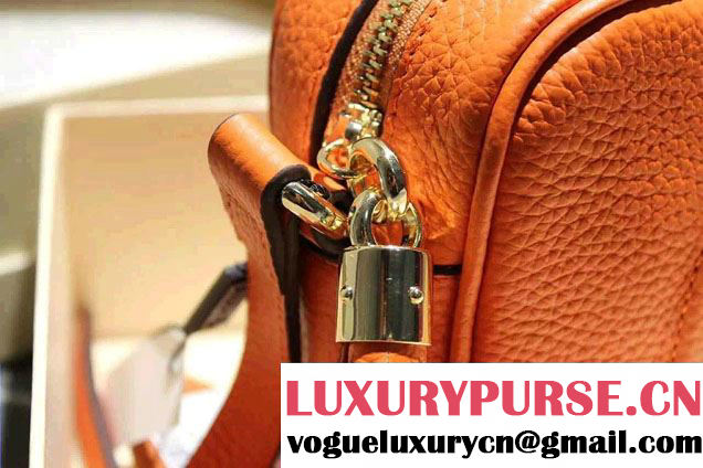 Gucci Soho Leather Disco Small Bag 308364 Dark Yellow 2015