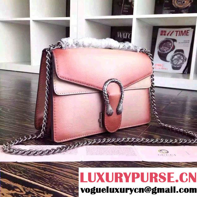 Gucci Dionysus Leather Shoulder Bag 400249 Pink 2015